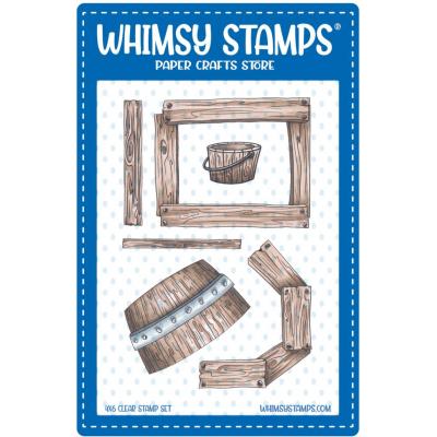 Whimsy Stamps Stempel - Barnyard Elements